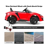 Akiudex Kids Electric Ride On Car with Remote Control and MP3 Player