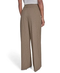 Calvin Klein Women's Novelty Check Mid-Rise Pants