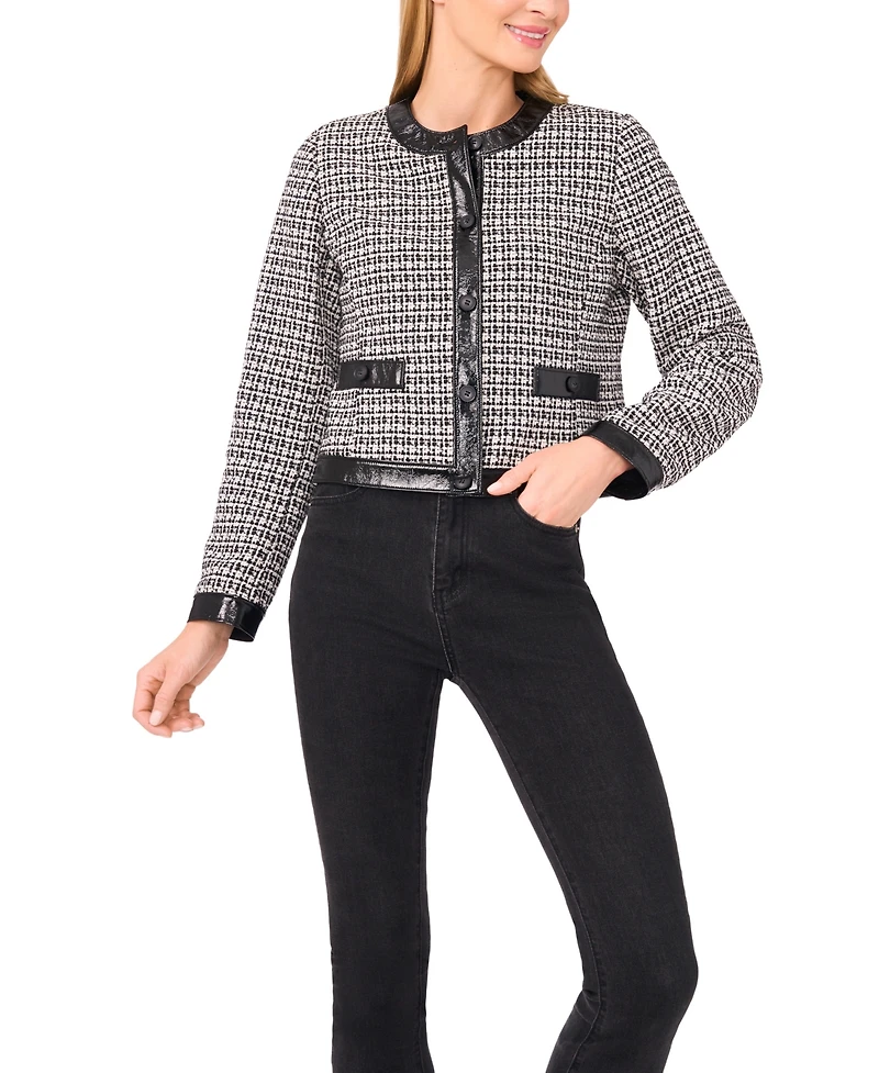 CeCe Women's Flap Pocket Jacket