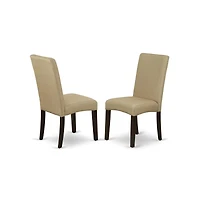 East West Furniture Dining Room Set Cappuccino