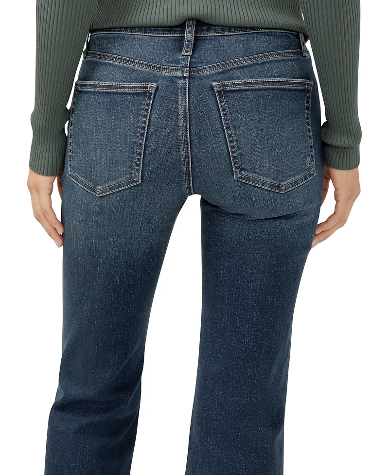 Silver Jeans Co. Women's Most Wanted Mid Rise Flare Leg
