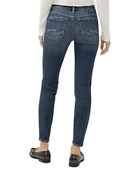 Silver Jeans Co. Women's Elyse Mid Rise Straight Fit
