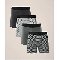 Pact Men's Organic Cotton Everyday Boxer Brief 4-Pack