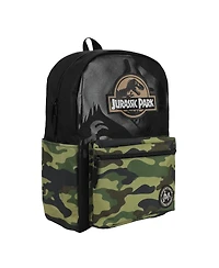 Jurassic Park Ingen Camo Adult 17" Backpack and Lunch Tote Set