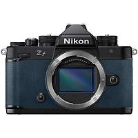 Nikon Z f Mirrorless Camera, Blue with Nikkor Z 24-70mm f/4 S Lens, Bundle with Battery, 128GB Memory Card, W49 Mini Led Light and Tripod
