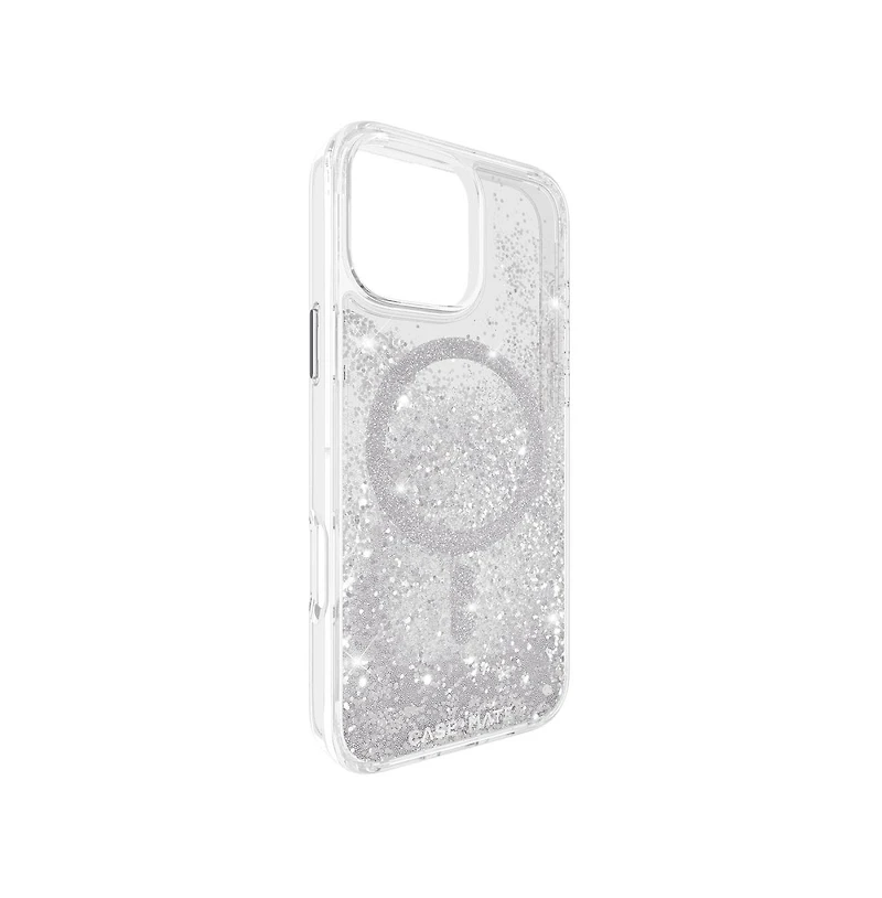 Case-Mate Waterfall Case for Apple iPhone 16 Pro Max-Silver
