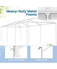 Costway 10'x30' Outdoor Party Wedding Tent Canopy Heavy duty Gazebo