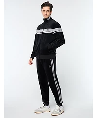 Sergio Tacchini Big & Tall Damarindo Velour Track Jacket