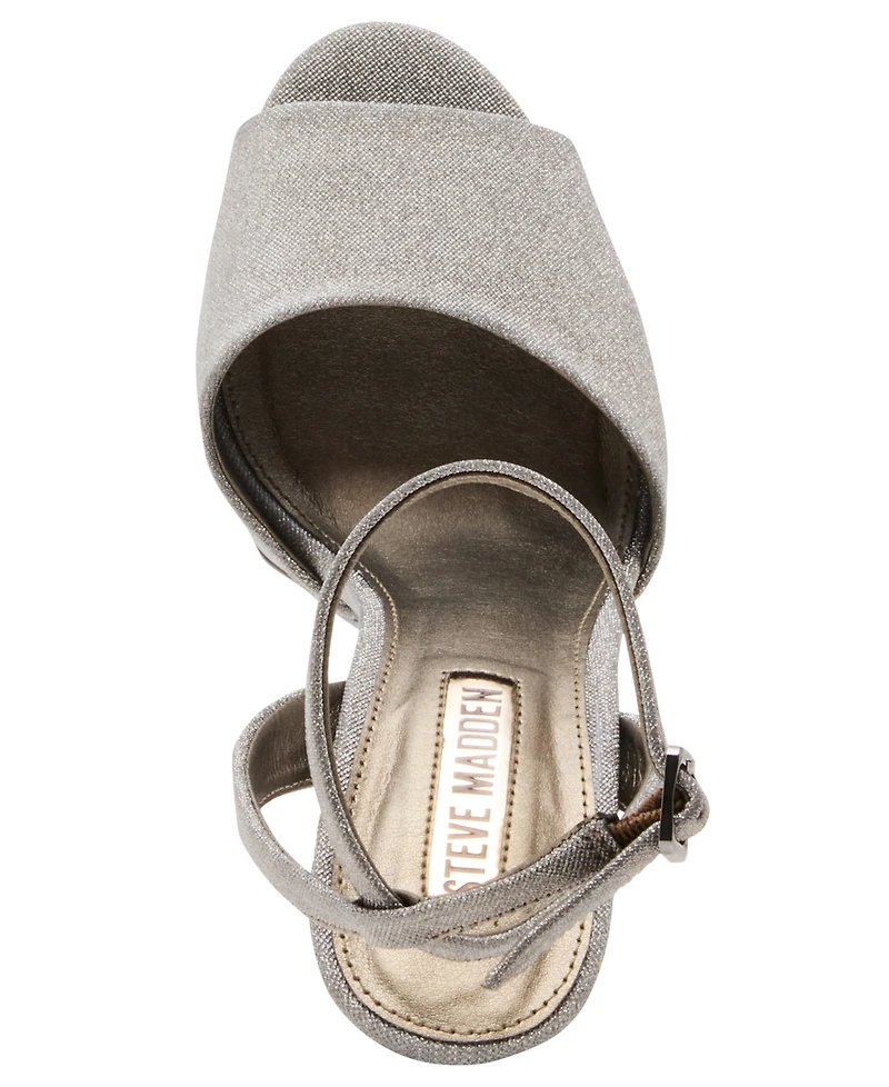 Steve Madden Jezzica Platform Peep-Toe High-Heel Dress Sandals