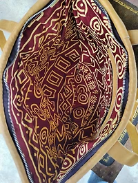Sawa Sawa Calm Waters Handmade Sisal Straw Work/Office Tote Bag