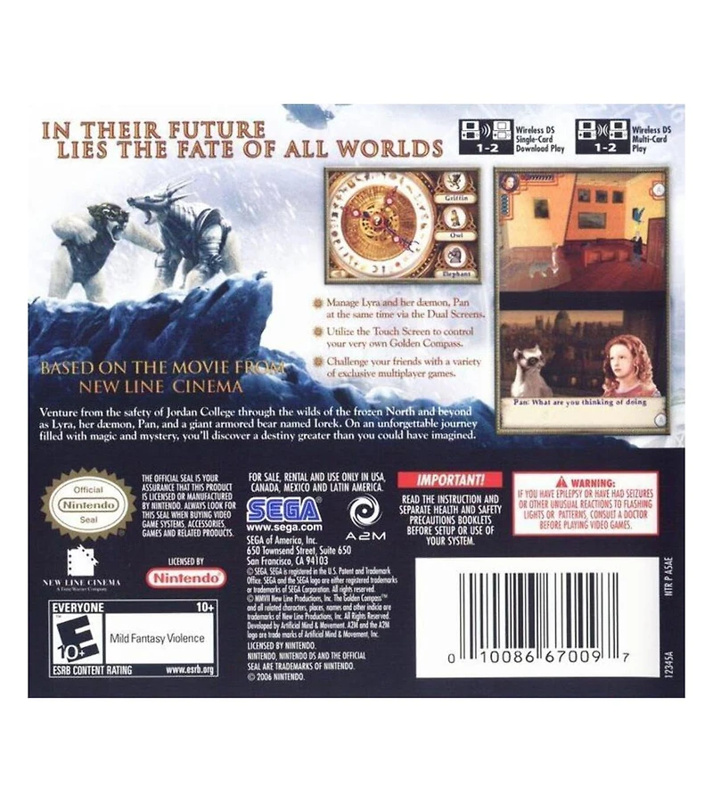 Sega The Golden Compass