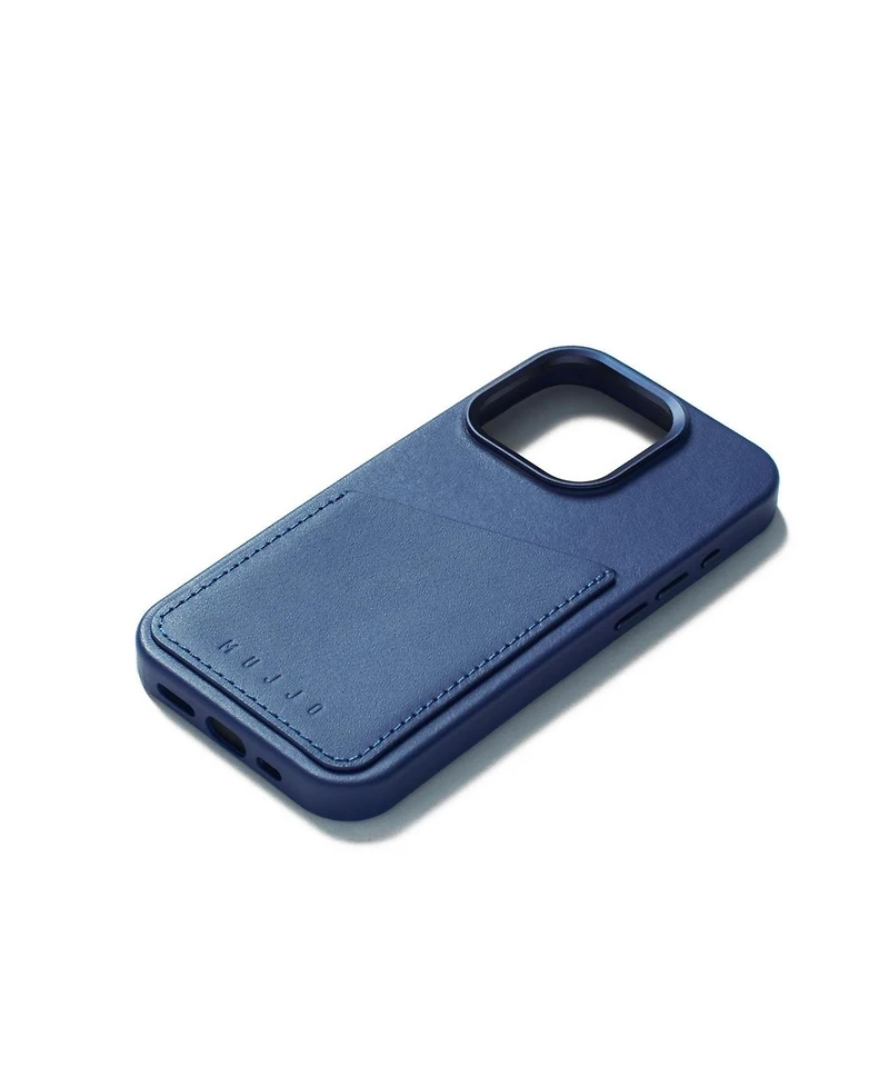 Mujjo Full Leather Wallet Case for iPhone 15 Pro