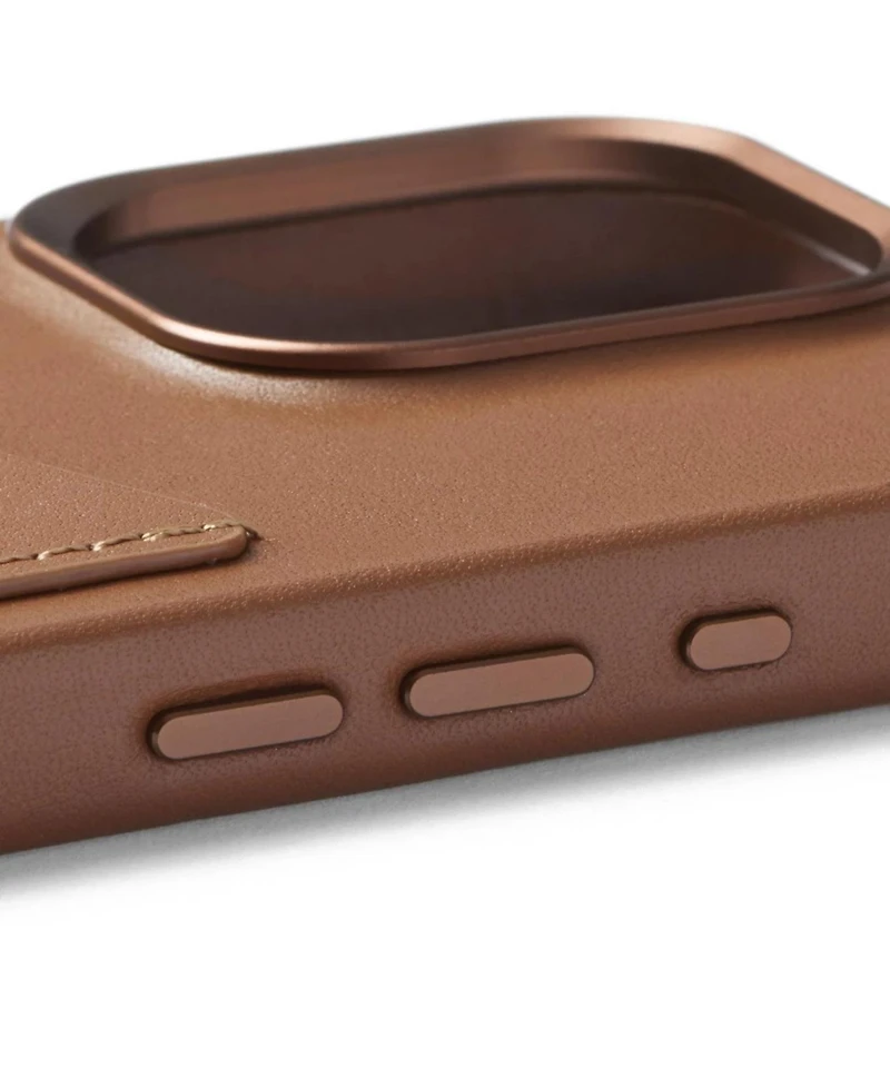 Mujjo Full Leather Wallet Case for iPhone 15 Pro