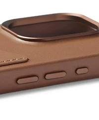 Mujjo Full Leather Wallet Case for iPhone 15 Pro