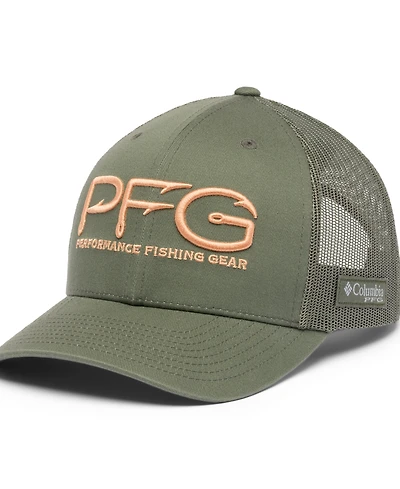 Columbia Men's Performance Fishing Gear Hooks Mesh Snap Back Hat