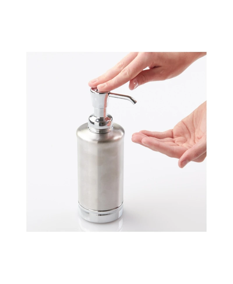 iDesign Stainless Steel Soap Dispenser - Split Finish