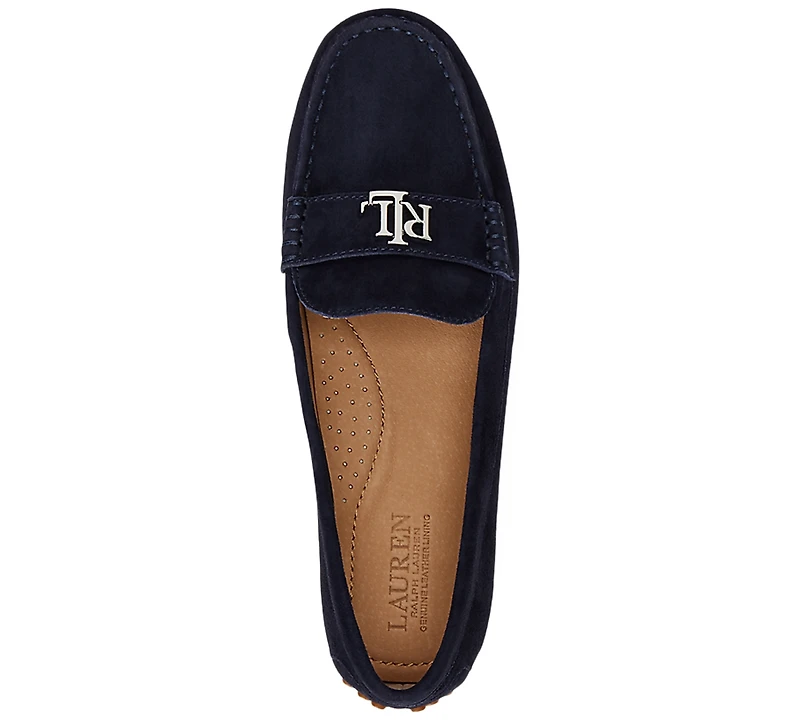 Lauren Ralph Women's Barnsbury Slip-On Driver Loafer Flats