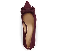 Lauren Ralph Women's Adrienne Suede Bow Pump