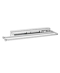 Rev-a-Shelf Pullout Dish Towel Bar Under Kitchen Cabinet, Chrome, 563-51-c