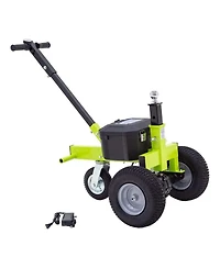 Tow Tuff Tmd-35ETD8 Adjustable 3500 Lbs Capacity Electric Trailer Dolly, Green
