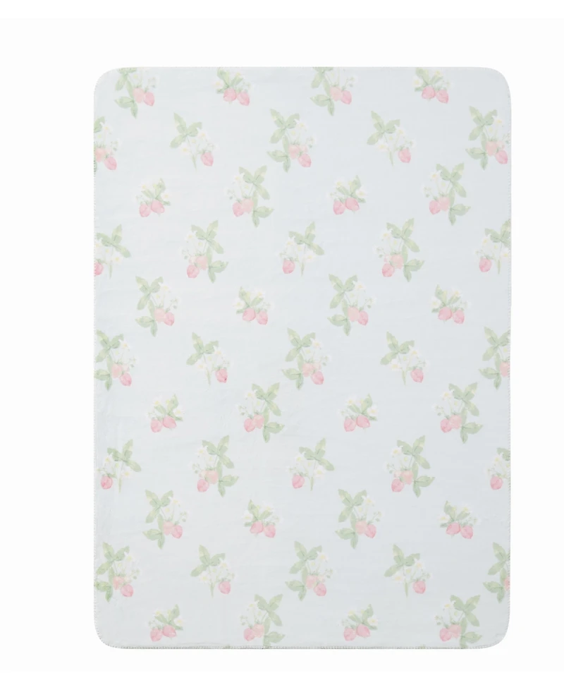 The Farmhouse by Rachel Ashwell Strawberry Delight Throw, 50" x 70"
