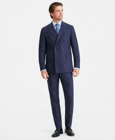 Calvin Klein Mens Slim Fit Double Breasted Suit Separates