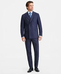 Calvin Klein Mens Slim Fit Double Breasted Suit Separates