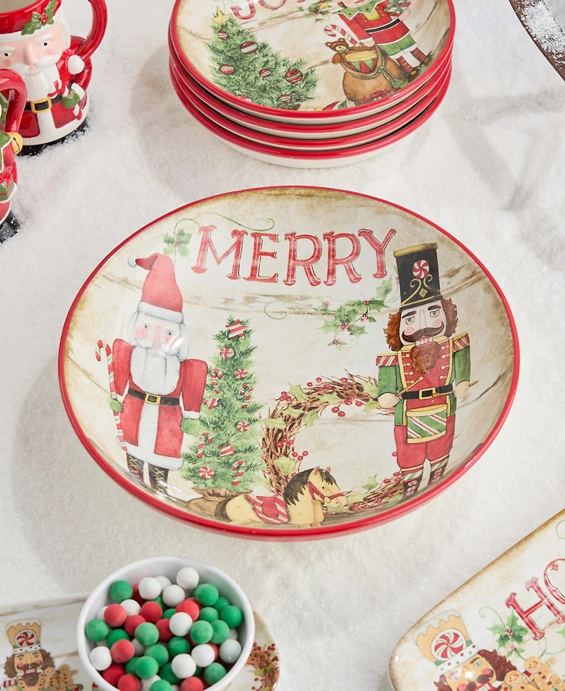 Certified International Nutcracker Parade Serving Bowl