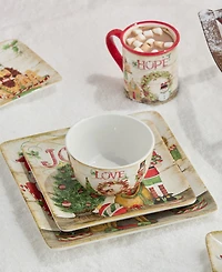 Certified International Nutcracker Parade 16-Pc. Dinnerware Set, Service for 4