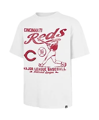 '47 Brand Men's White Cincinnati Reds Regional Batter Foundation T-Shirt
