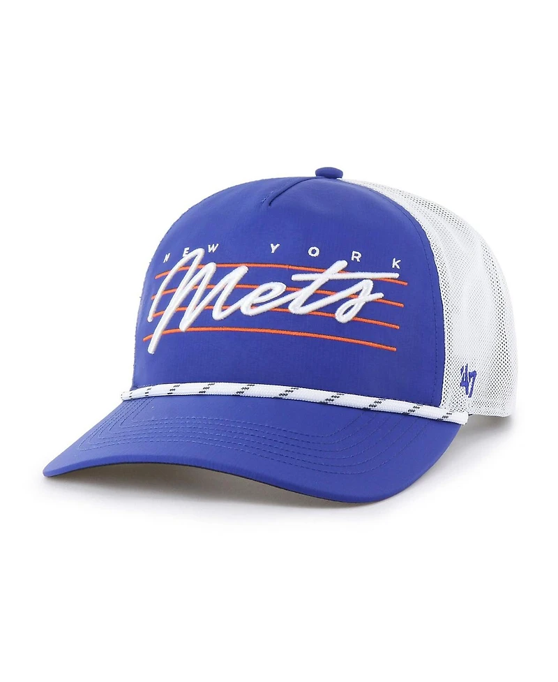 '47 Brand Men's Royal New York Mets Brrr Downburst Mesh Hitch Adjustable Hat