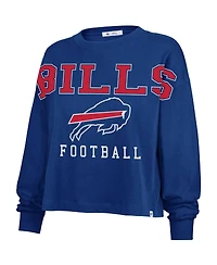 '47 Brand Women's Royal Buffalo Bills Outreach City Oversized Long Sleeve T-Shirt