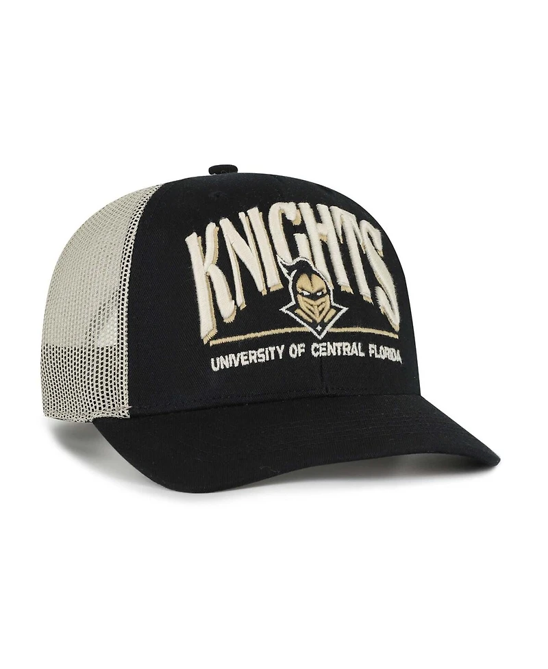 '47 Brand Men's Black Ucf Knights Arid Adjustable Trucker Hat