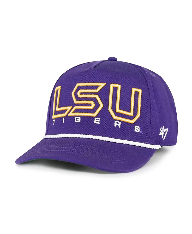 '47 Brand Big Boys and Girls Purple Lsu Tigers Byline Hitch Adjustable Hat