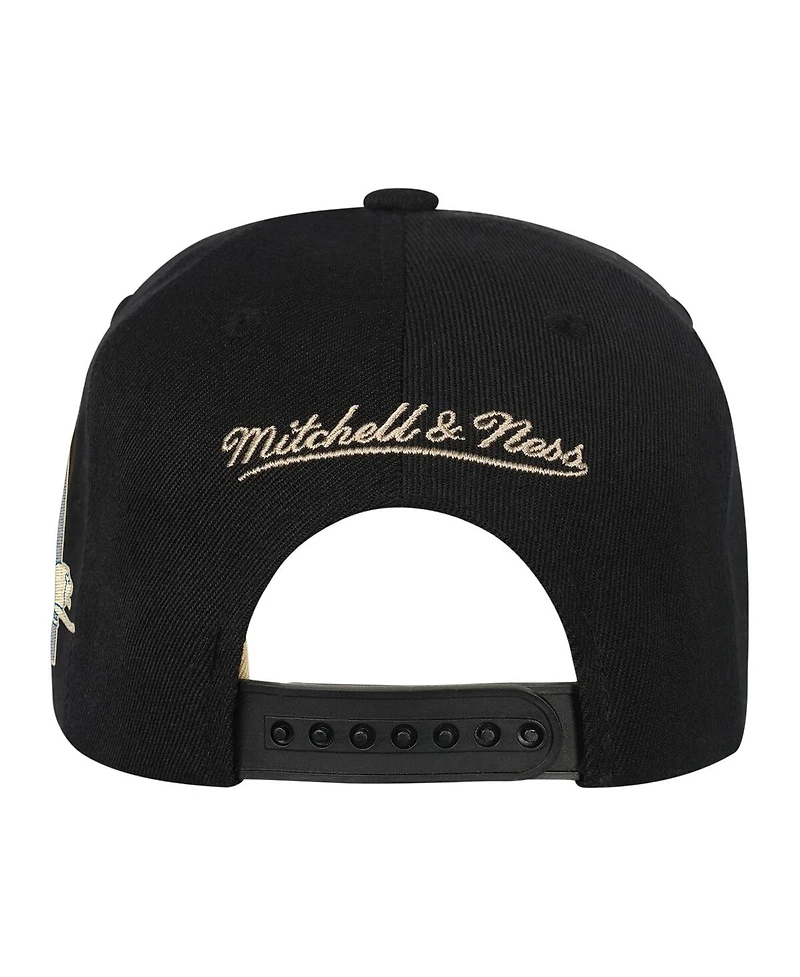 Mitchell & Ness Big Boys and Girls Black Detroit Lions Team Script Snapback Hat