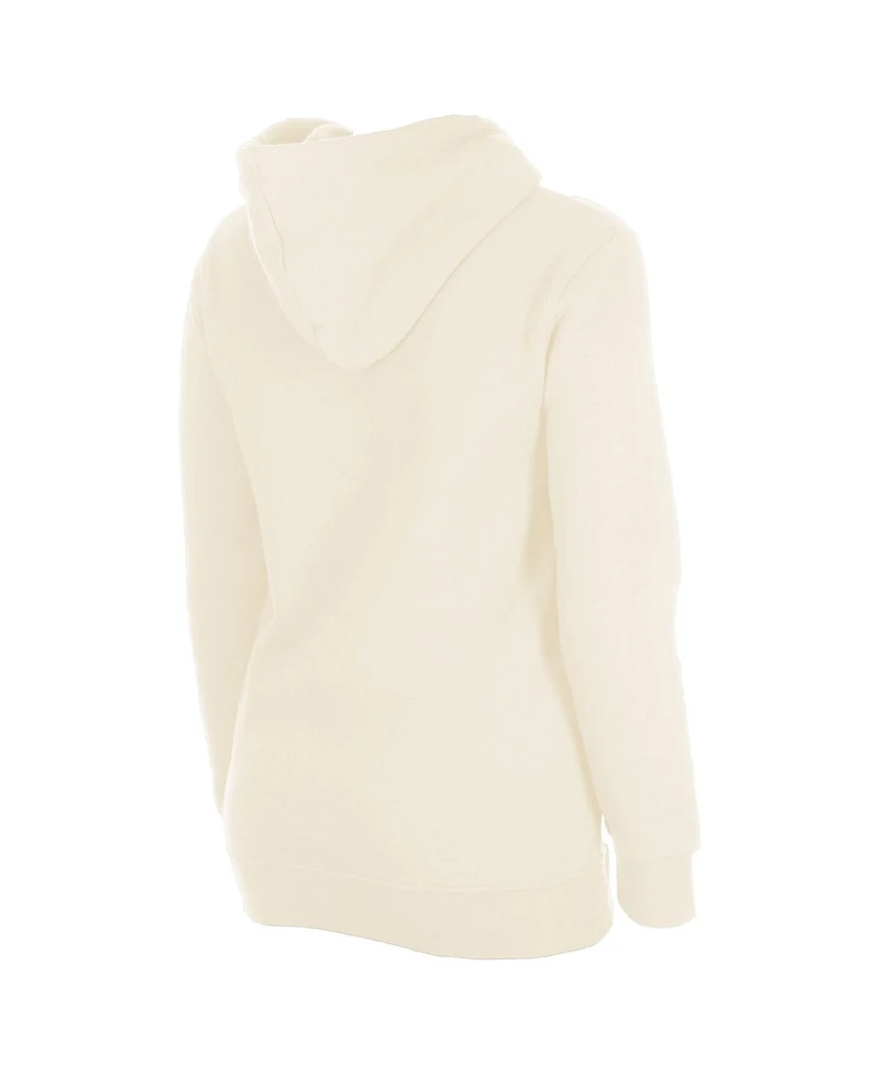 New Era Women's Cream Team Usa 5 Rings Chrome Pullover Hoodie