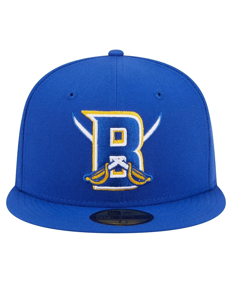 New Era Men's Royal Buffalo Sabres Deceptor 59FIFTY Fitted Hat