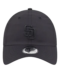 New Era Men's Black San Diego Padres Ripstop Casual Classic Adjustable Hat