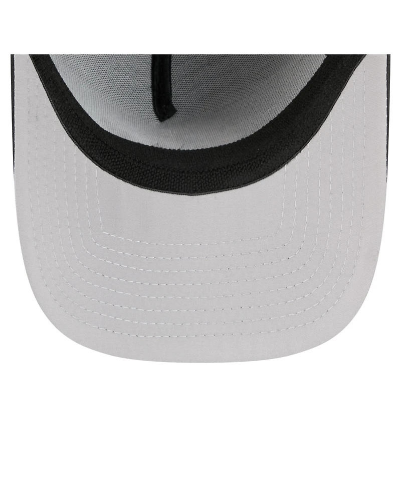 New Era Men's Black Baltimore Orioles 39THIRTY A-Frame Perforated Flex Hat