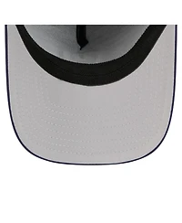 New Era Men's Navy Milwaukee Brewers 39THIRTY A-Frame Perforated Flex Hat