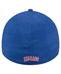 New Era Men's Royal Chicago Cubs Tonal Camo 39THIRTY Flex Hat