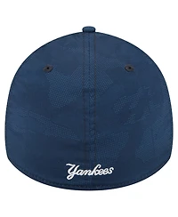 New Era Men's Navy York Yankees Tonal Camo 39THIRTY Flex Hat