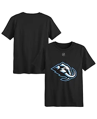 Outerstuff Preschool Black Utah Mammoth Primary Logo T-Shirt