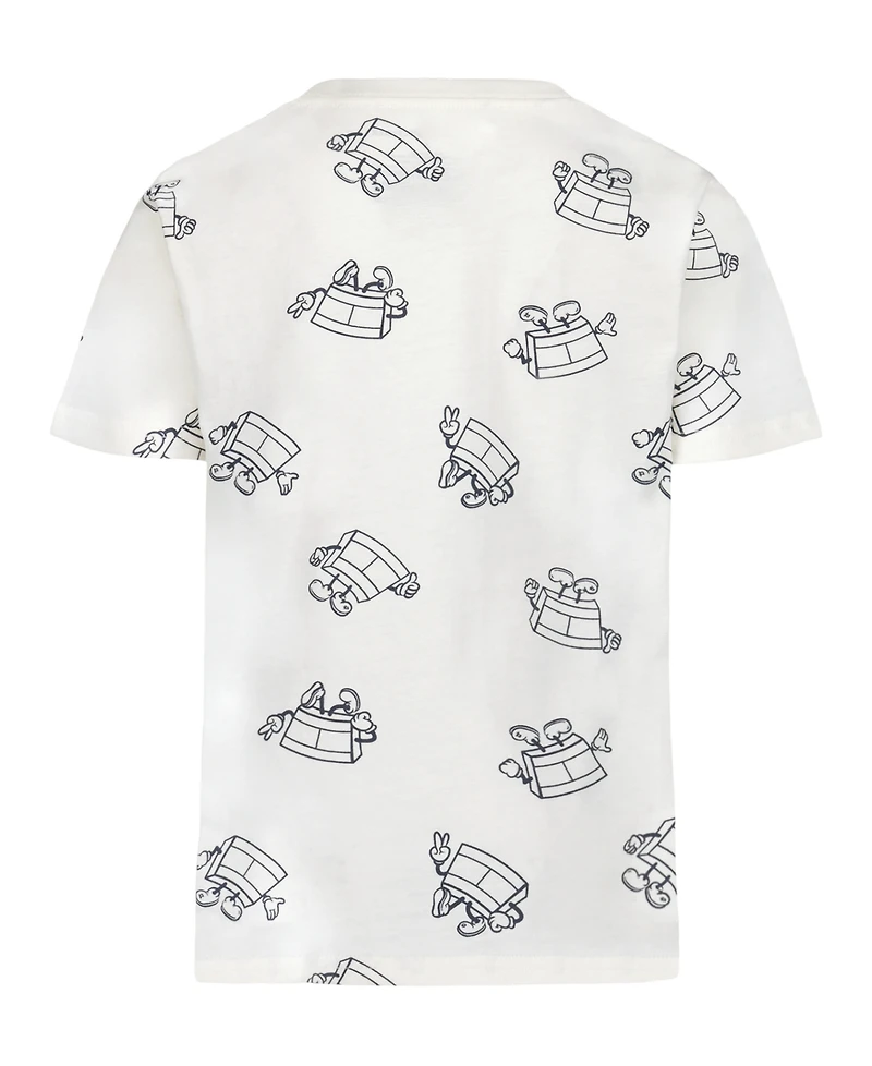 Tommy Hilfiger Toddler and Little Boys Allover Printed T-Shirt