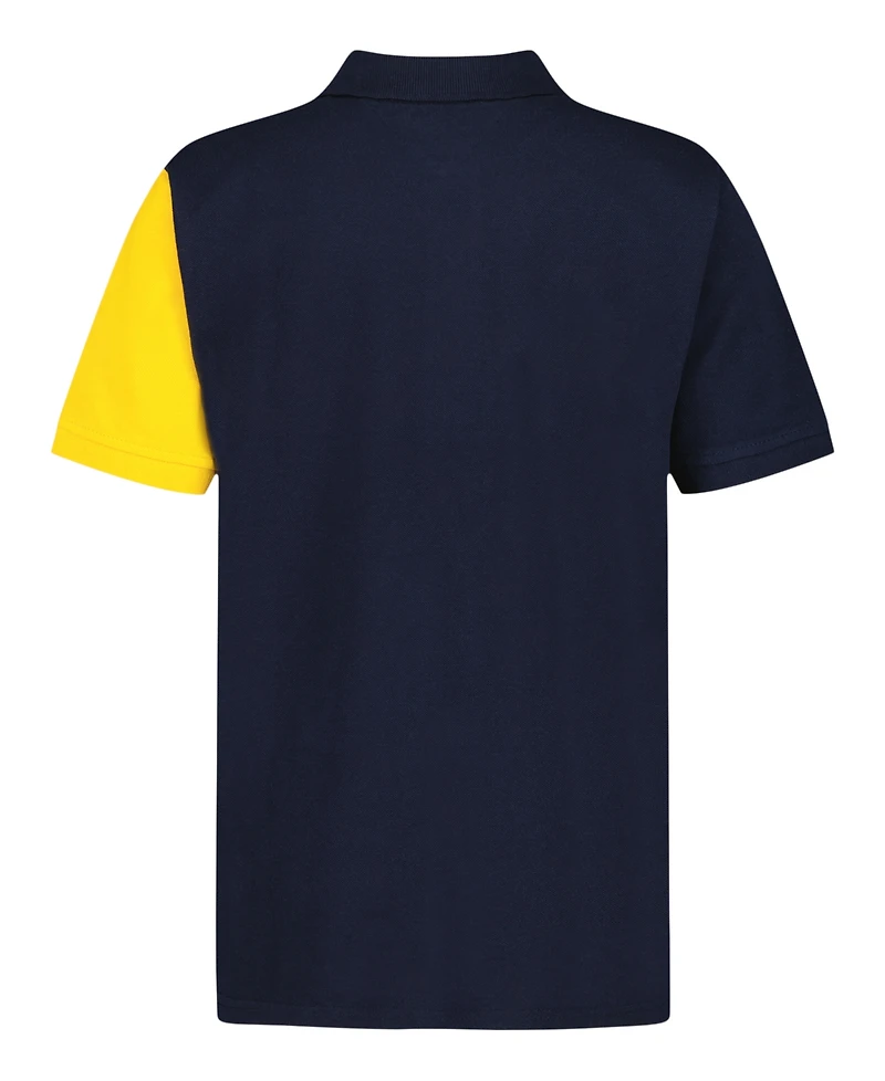 Tommy Hilfiger Toddler and Little Boys Diagonal Color Block Polo Shirt