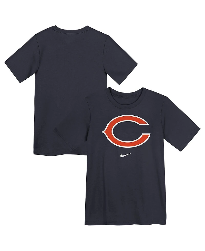 Nike Preschool Navy Chicago Bears Primary Logo Legend Performance T-Shirt