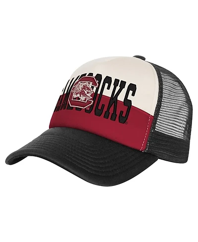 Outerstuff Big Boys and Girls Garnet/Cream South Carolina Gamecocks Modern Fan Trucker Adjustable Hat