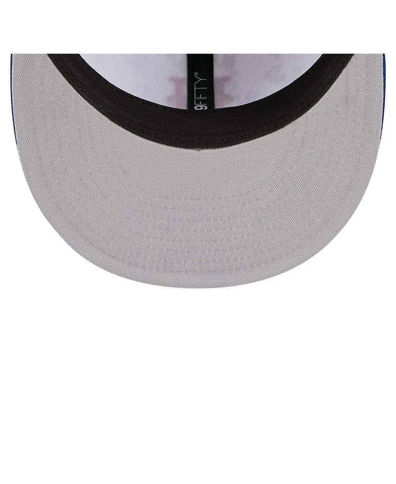 New Era Men's White/Royal York Mets Repeat 59FIFTY Fitted Hat