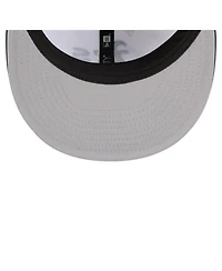 New Era Men's White/Green Athletics Repeat 59FIFTY Fitted Hat