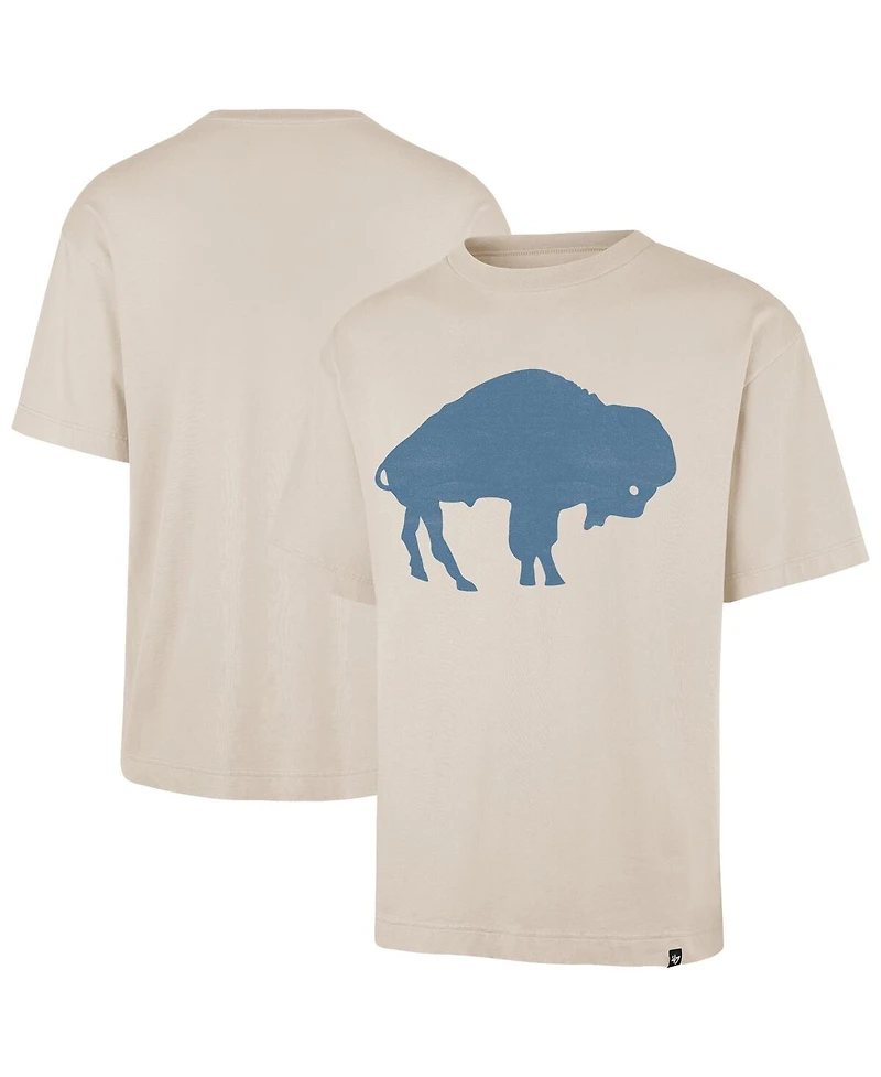'47 Brand Men's Tan Buffalo Bills Bouldering Imprint Ravine Foundation Throwback T-Shirt